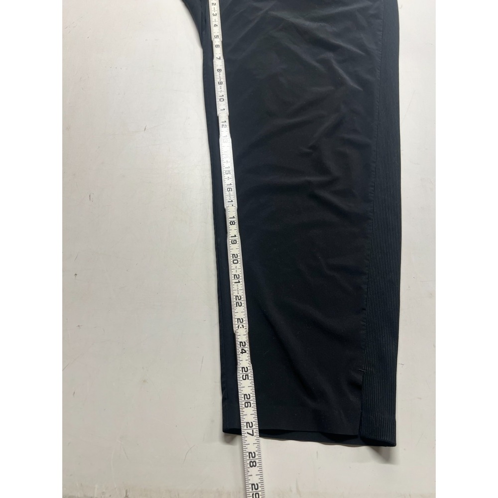 Athleta Brooklyn Mid Rise Ankle Pants Black Casual Lightweight Women Sz 16 18x27 - Picture 6 of 7